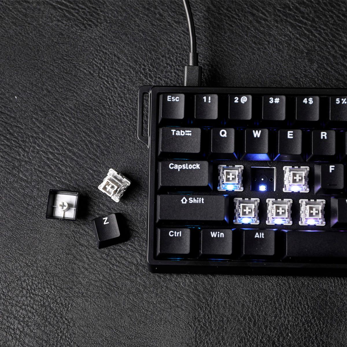 Teclado Gamer AULA WIN60 HE Mecânico Switch Magnético Hall Effect RGB