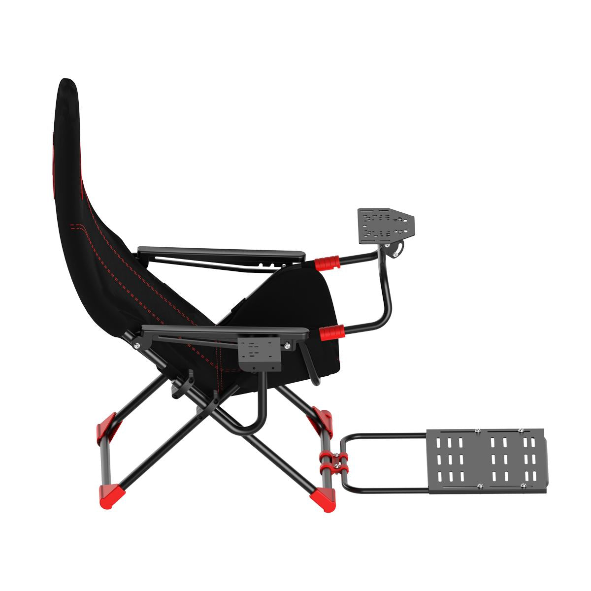 Cockpit Gamer Dobrável Kozz com Assento Ergonômico Estrutura Metálica Reforçada para Simulador Racing - KZ-CP01