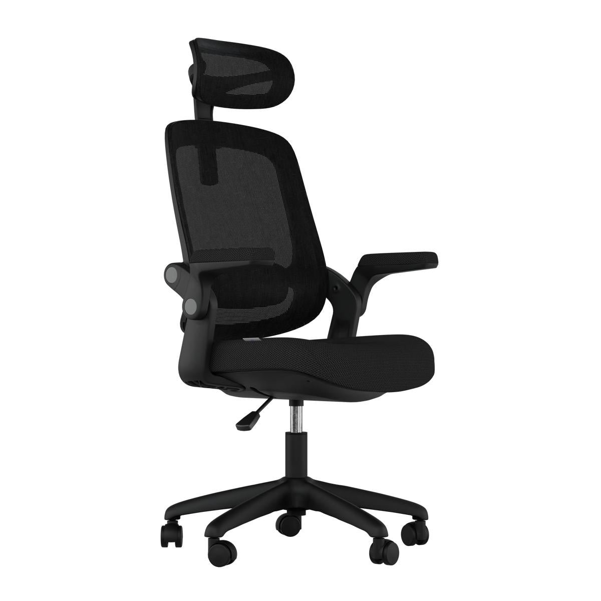 Cadeira de Escritório Ergonômica Elements Astra Apoio Lombar e Cabeça Ajustáveis para Uso Prolongado - ELEM-70038