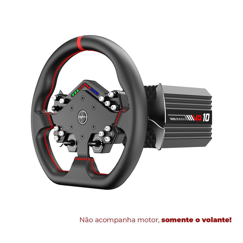 Volante de Simulador Corrida PXN W DS R2 Com Paddle Shifters - PXN-WDS-R2