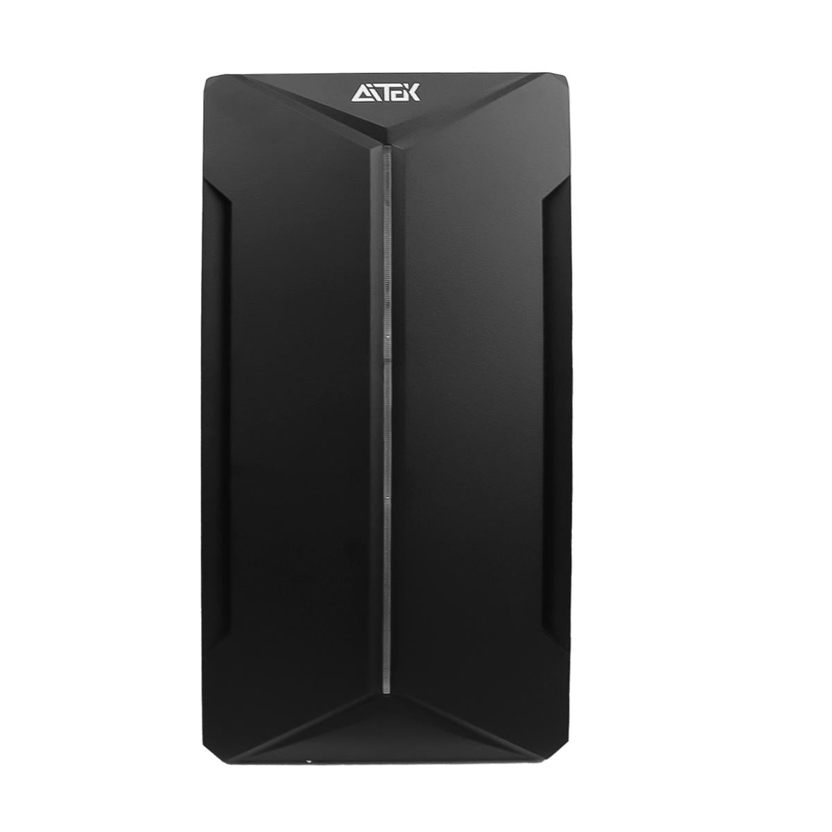 Gabinete Gamer e Office Aitek Slim M-ATX/ITX com Lateral em Acrílico USB 2.0 e Áudio HD - AGP-M27145