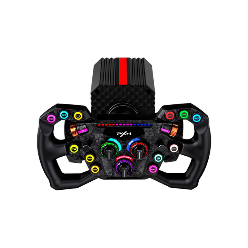 Kit Simulador de Corrida PXN VD10 10NM + Volante GT One 12 Botões RGB - KIT-PXN-VD10-WGTL-GT-ONE