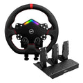 Kit Simulador de Corrida PXN V12Lite Gamer + Volante + Pedais Acelerador Freio e Embreagem Force Feedback