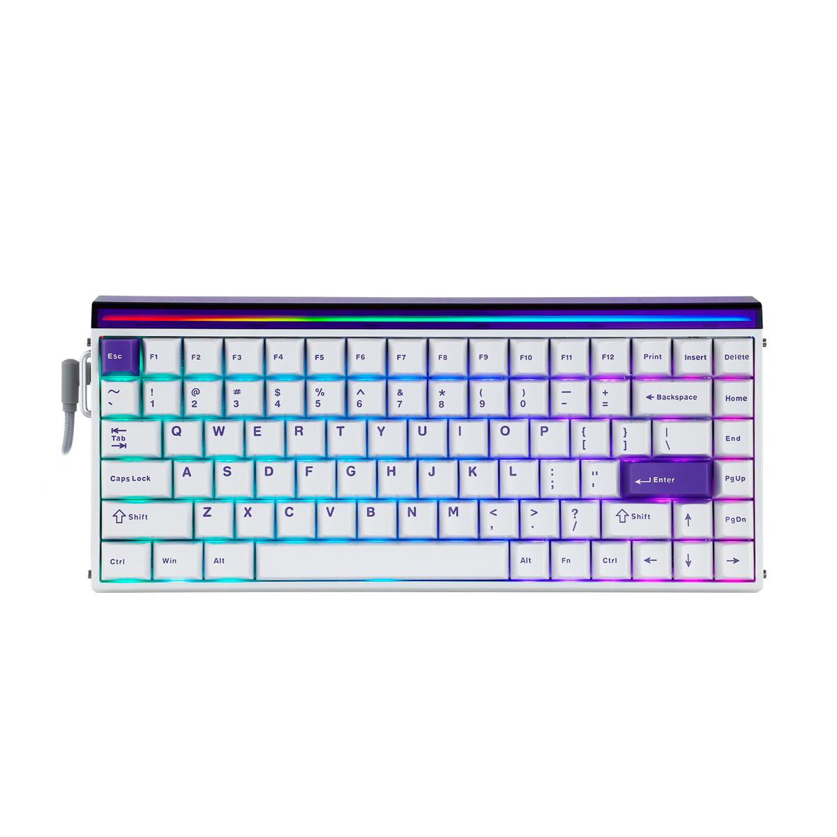 Teclado Gamer AULA Hero 84 HE Polling 8000Hz Varredura 128KHz Resposta Instantânea