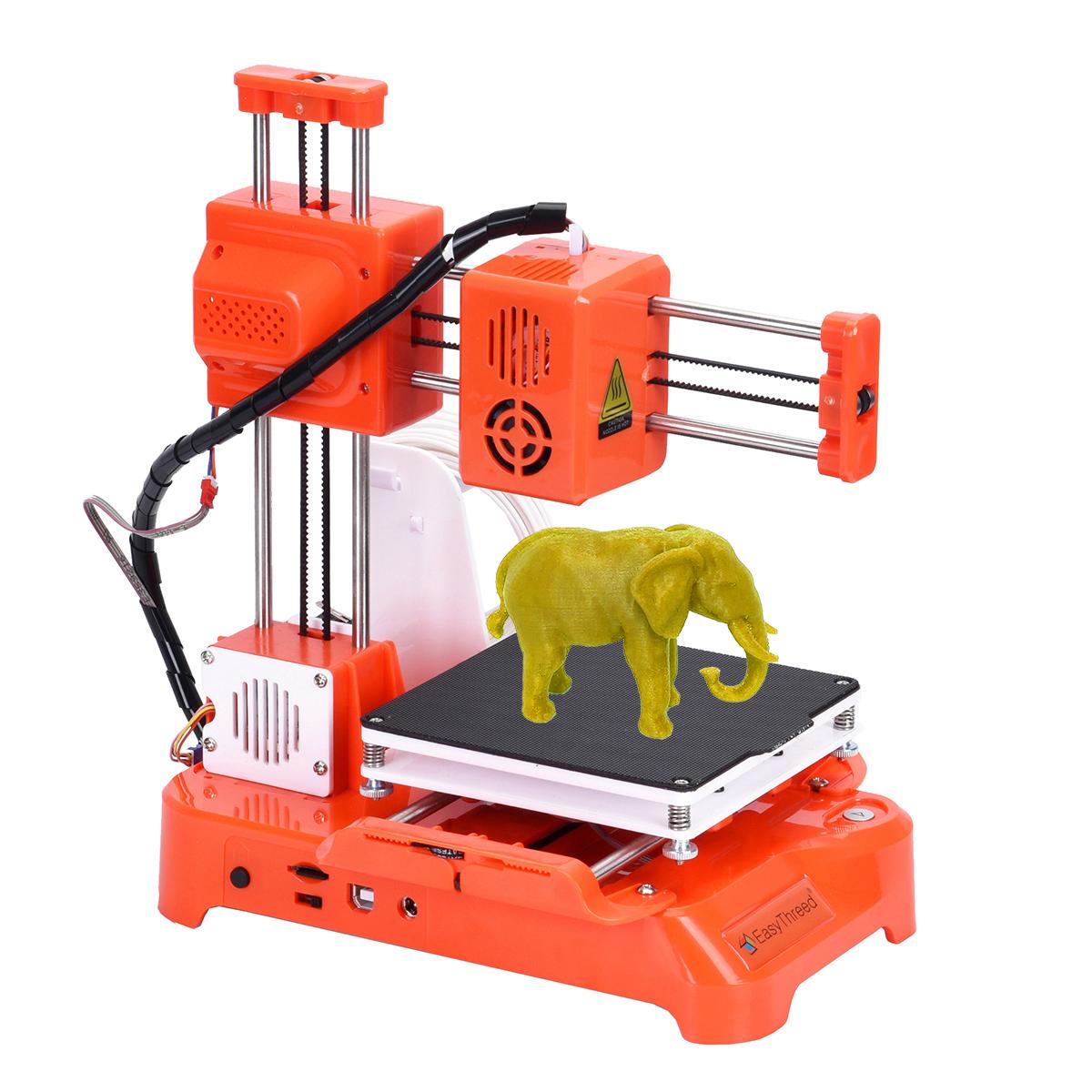 Impressora 3D Compacta K7 12V Bivolt Plataforma Magnética - ED-K7