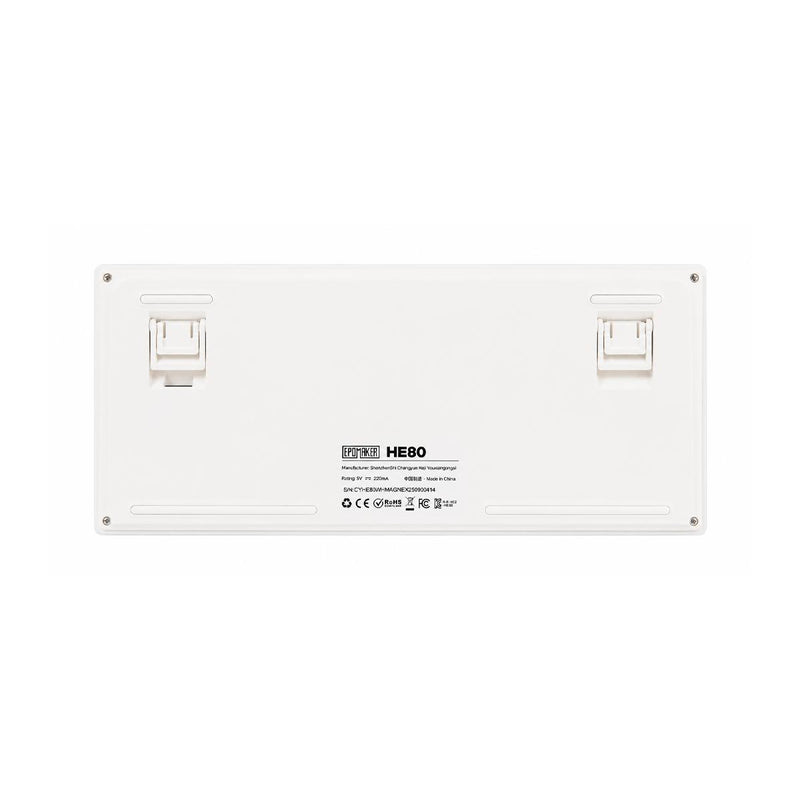 Teclado Magnético 75% EPOMAKER HE80 Hall Effect 8000Hz RGB USB-C
