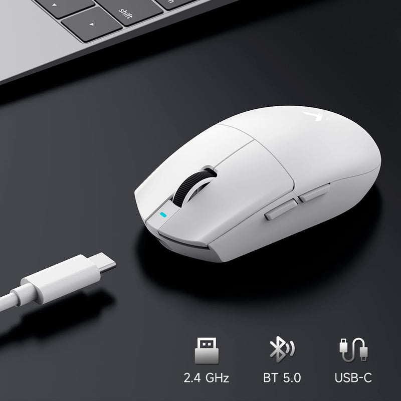 Mouse Gamer Sem Fio MCHOSE G3 V2 Ultraleve com Sensor PAW3311 de 12000 DPI