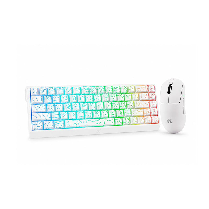 Kit Teclado MCHOSE Ace 68 RGB 128K + Mouse A7V2 Ultra 59g