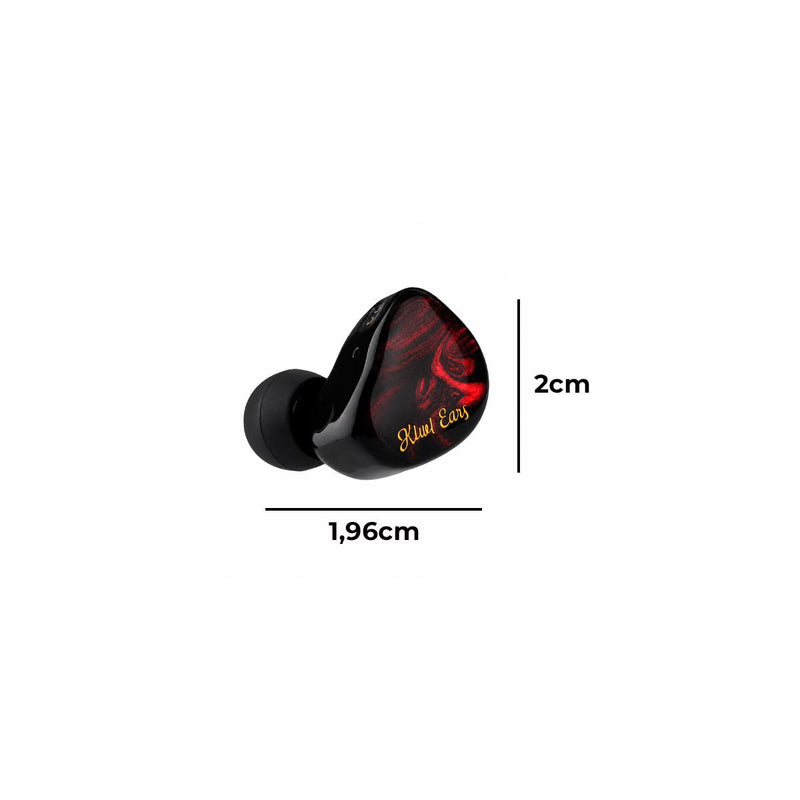 Fone In Ear Kiwi Cadenza com Agudos Cristalinos e Graves Firmes