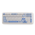 Teclado Gamer Sem Fio MCHOSE K99 V Tri-Modo Azul 8K Polling SOCD RGB 360°
