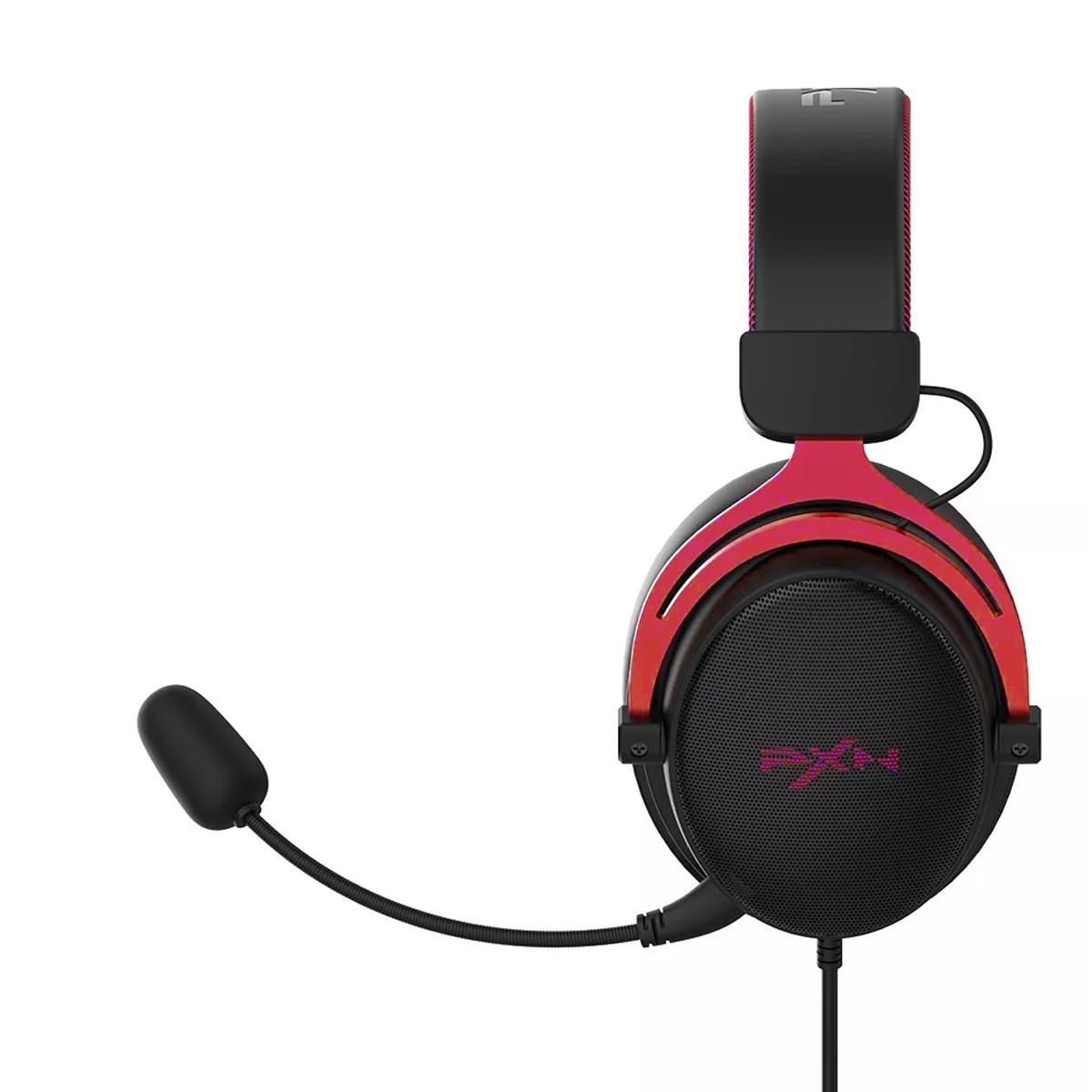 Headset Gaming Konlin II PXN Modo 7.1 RGB Microfone Removível - PXN-KONLIN-II