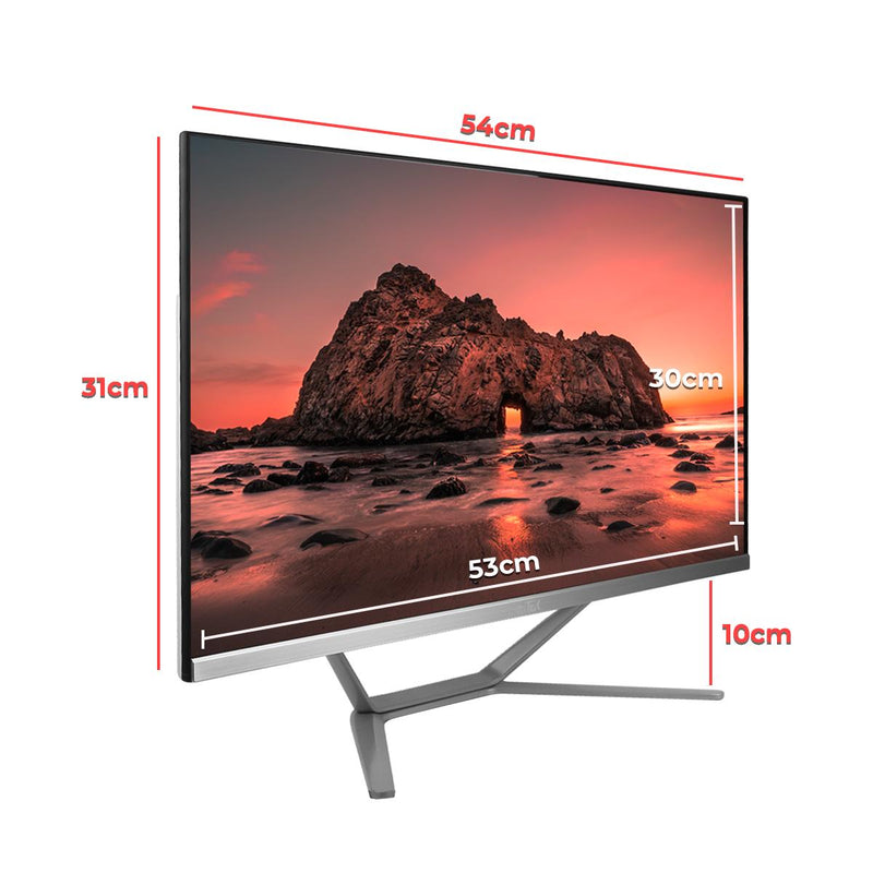All In One 23,8" Intel i5 8GB Aitek 256GB Touch Full HD Alto Desempenho Wi-Fi - AIO-T5224