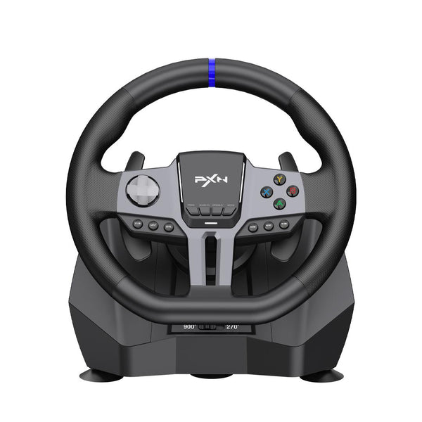 Kit Simulador de Corrida PXN-V9 Volante Vibração + Câmbio + Pedais Acelerador, Freio e Embreagem
