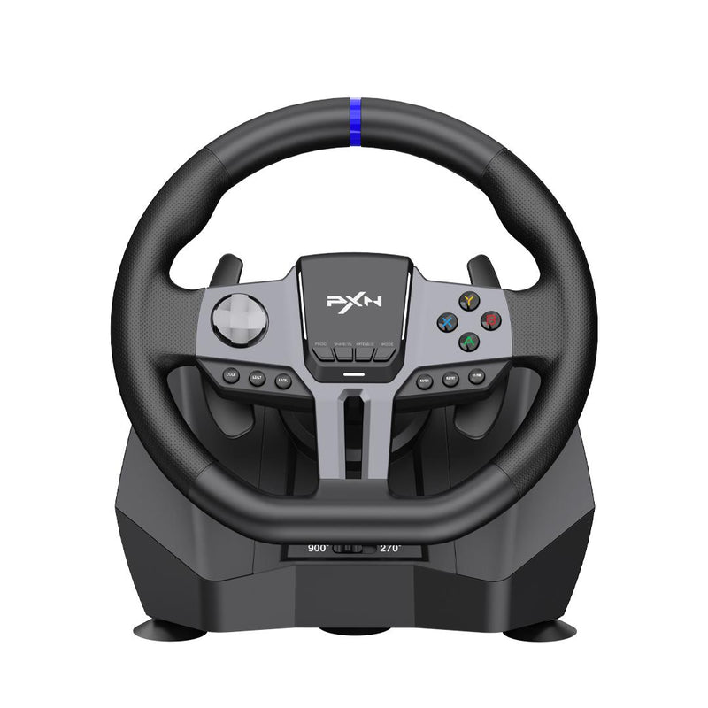 Kit Simulador de Corrida PXN-V9 Volante Vibração + Câmbio + Pedais Acelerador, Freio e Embreagem