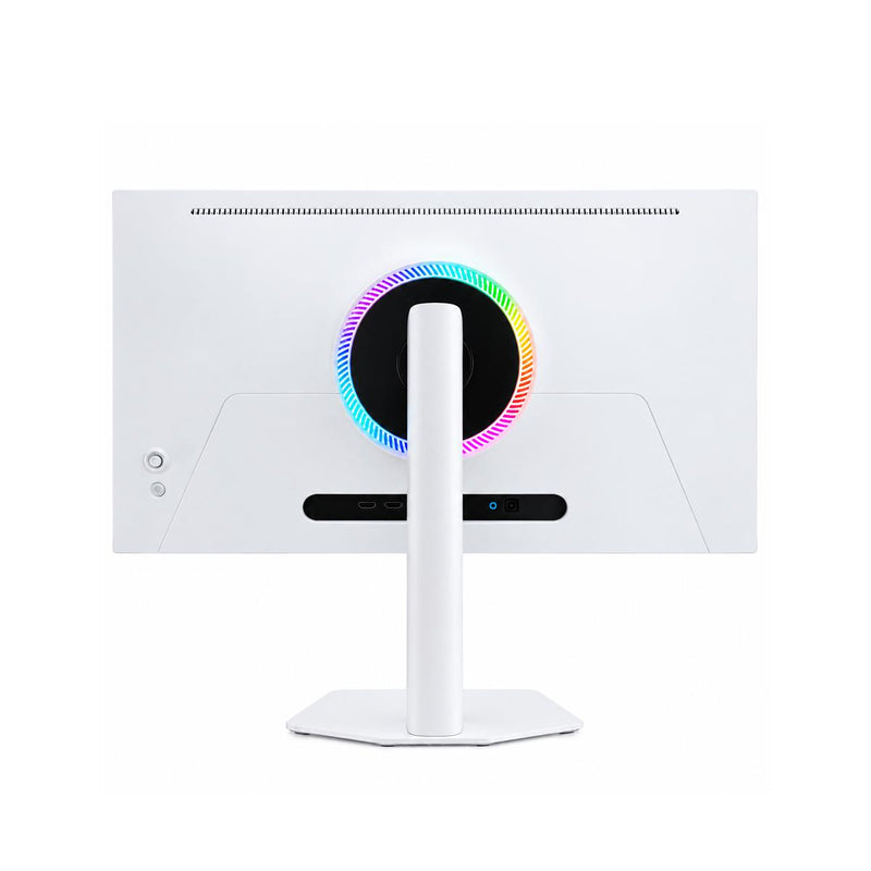 Monitor OLED 27'’ QHD com Proteção Burn-in e Ajuste de Altura Vertical