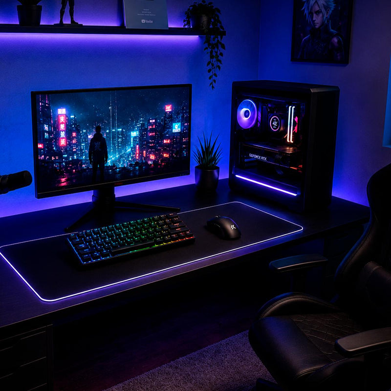Kit Gamer Teclado MCHOSE Ace 60 Pro Hall Effect e Mouse A7 V2 Pro
