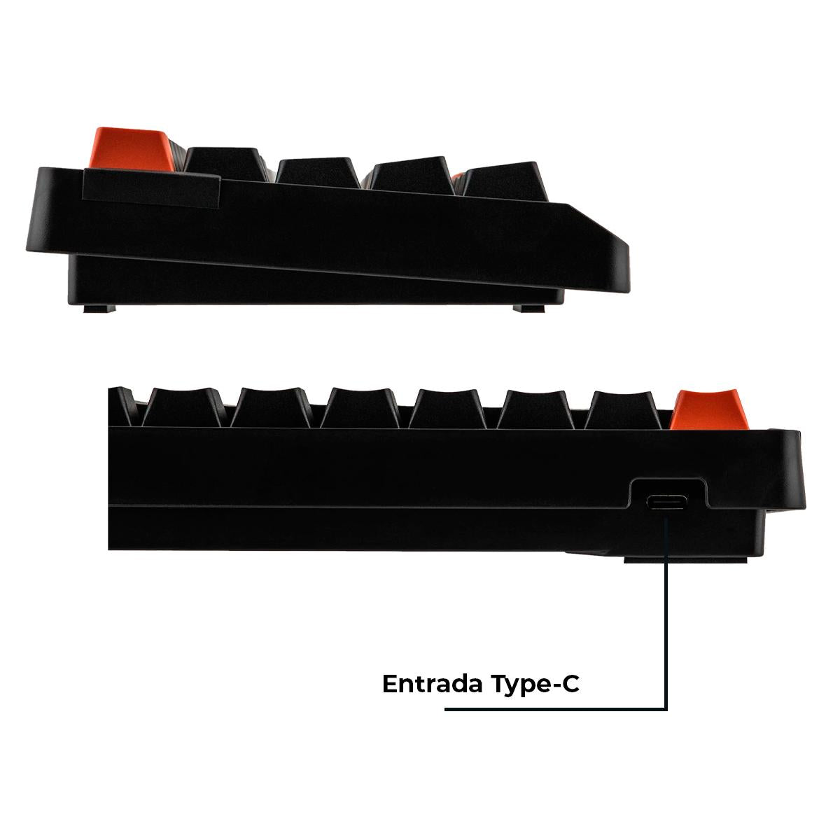 Teclado Gamer EPOMAKER HE68 Lite Magnético Hall Rgb 65% 8Khz