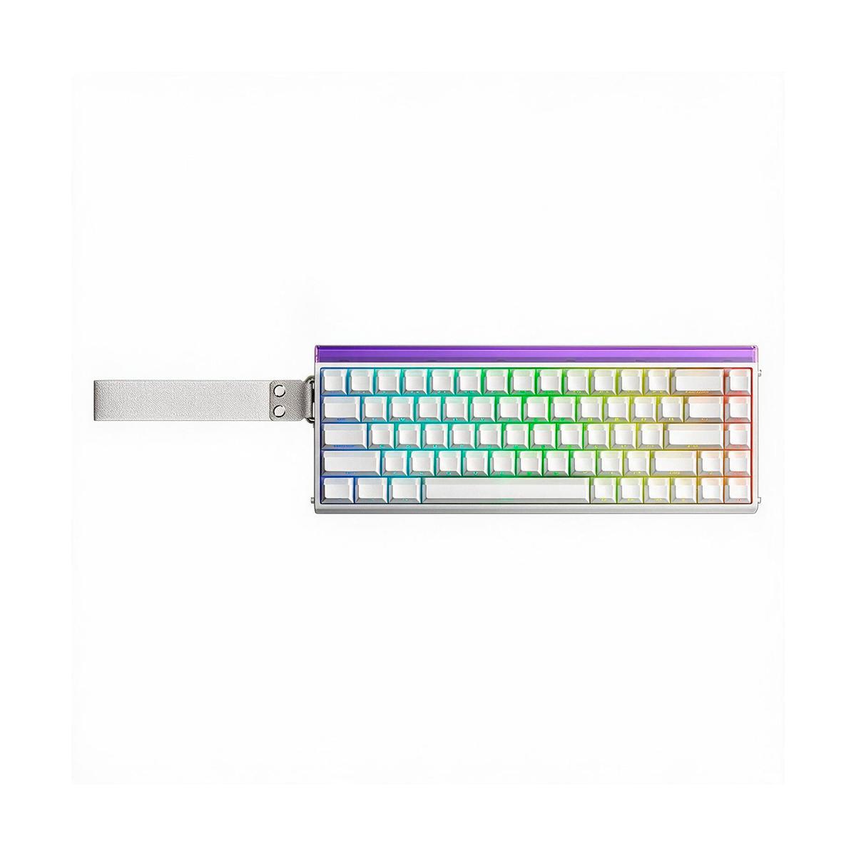 Teclado Gamer 65% AULA Hero68 HE Magnético com Polling 8000Hz e Snap Tap