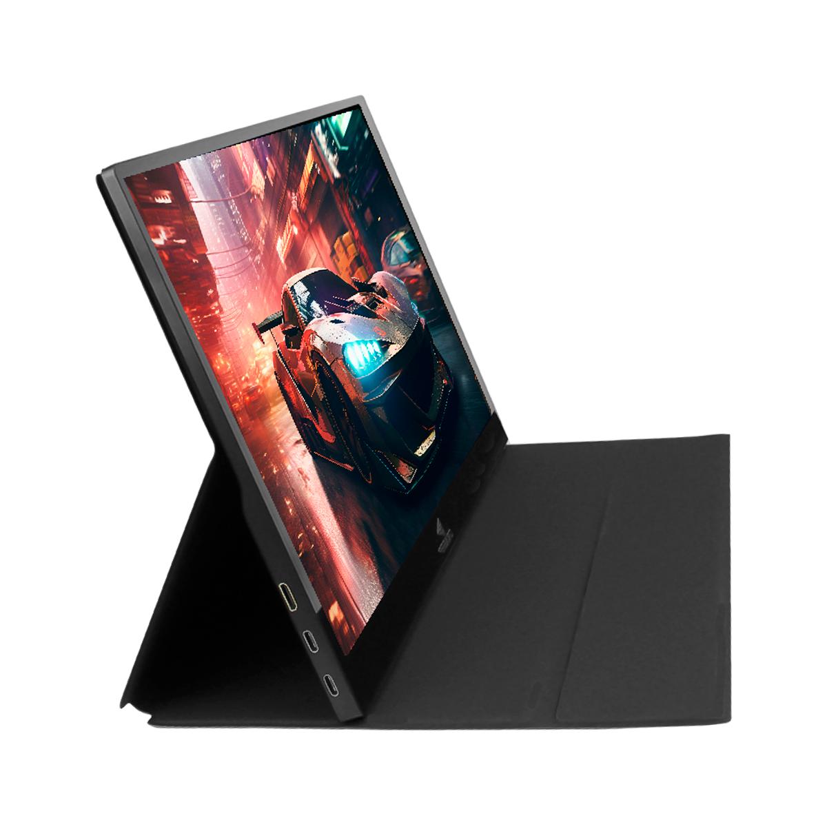 Monitor Portátil 15,6’’ Grasep Full HD IPS 60Hz USB-C/ HDMI Som Estéreo Gamer Slim - D-TELA2