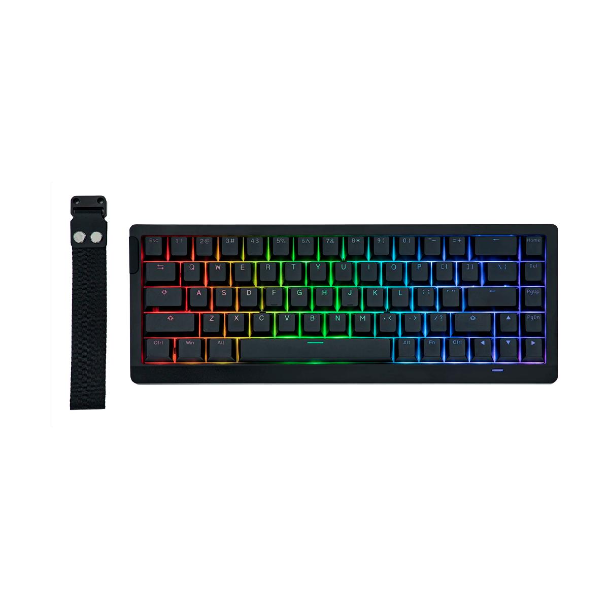 Teclado Gamer EPOMAKER HE68 Lite 65% Hall Effect Switch Magnético RGB Actuation 0,01mm