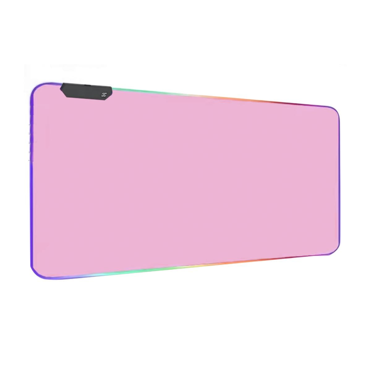 Mousepad Gamer LED RGB 80x30cm 7 Cores Antiderrapante Aitek USB Plug & Play - DELTA-P8030R