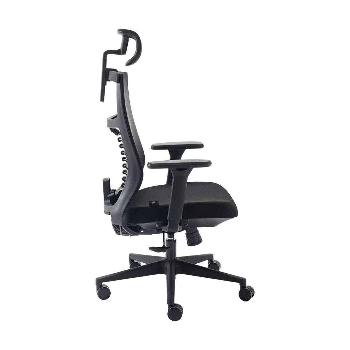Cadeira Elements Vertta Preta Ergonômica Premium para Home Office e Escritório - ELEM-70048