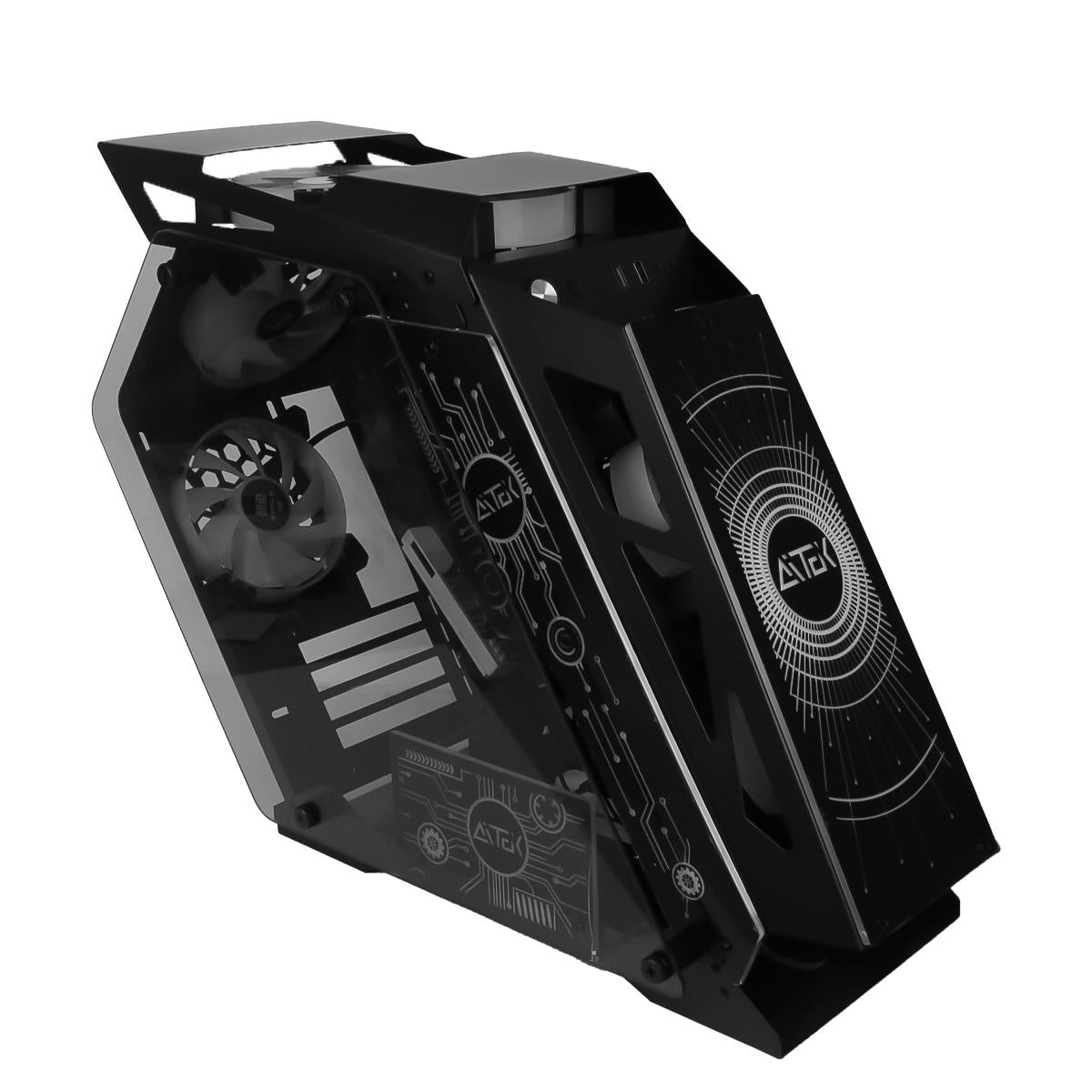 Gabinete Gamer Aitek RGB M-ATX/ATX Vidro Temperado Alta Performance - AGP-M29165P