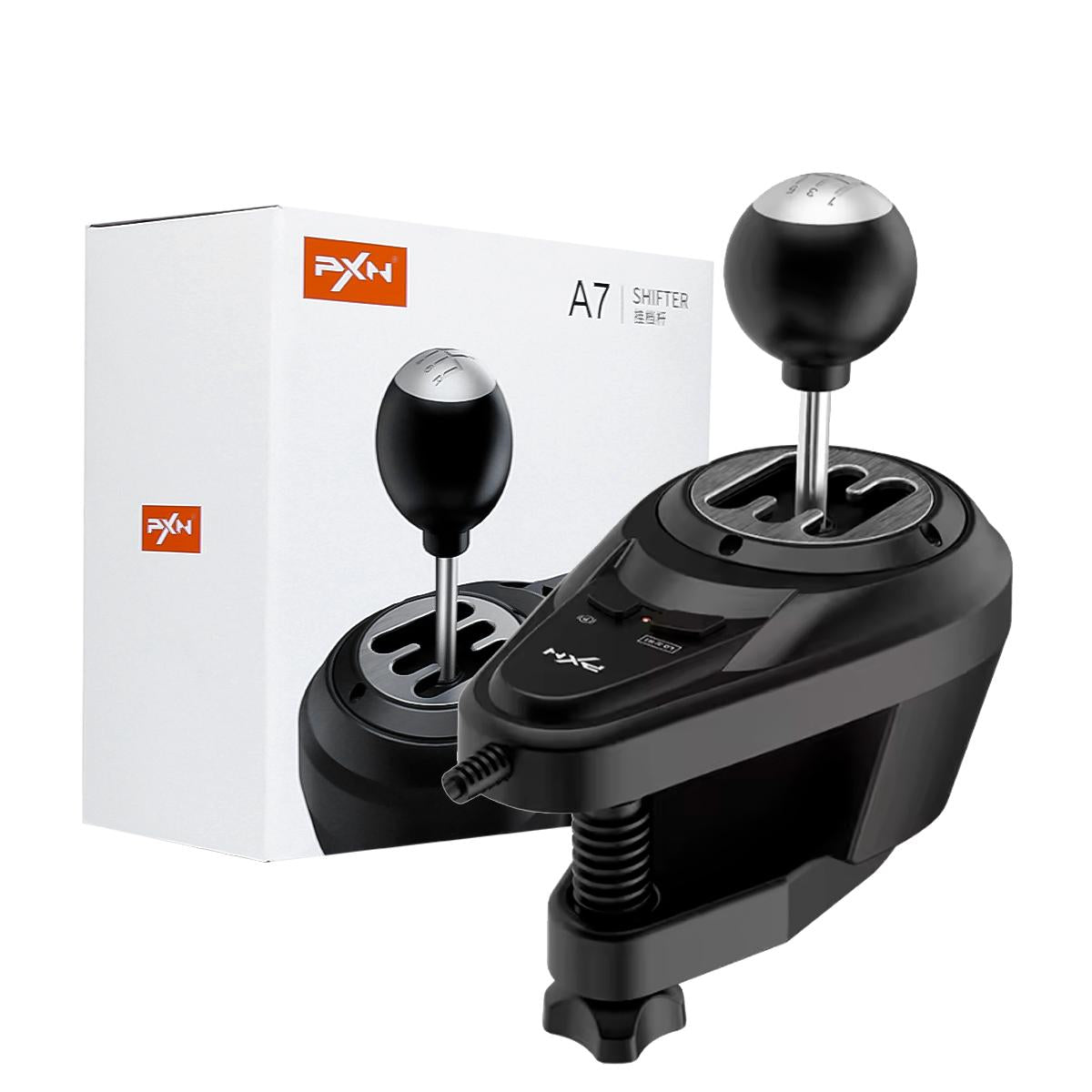 Câmbio Simulador PXN-A7 Driving Racing Corrida Shifter 6 Marchas