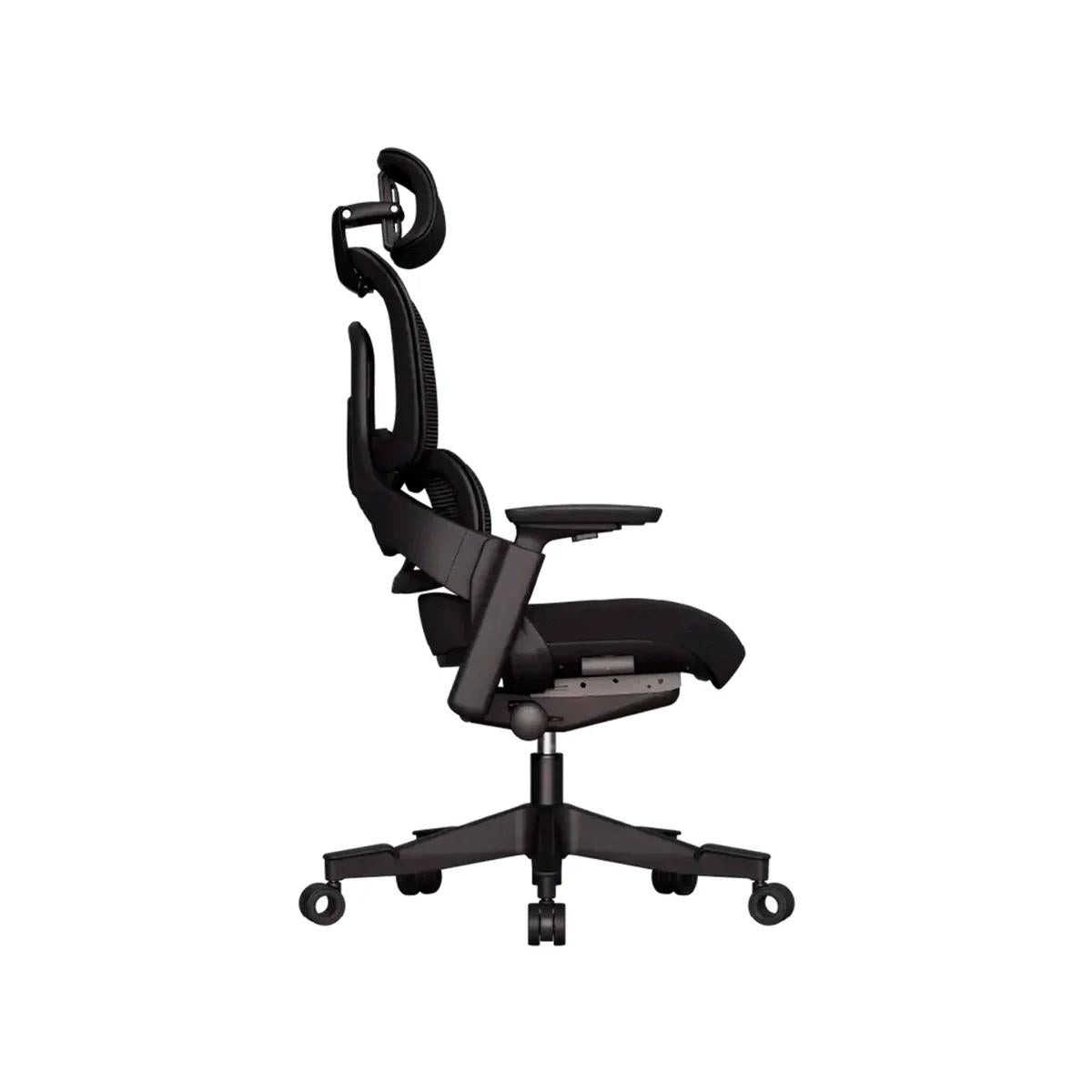 Cadeira Ergonômica Elements Calira Preta Premium para Escritório e Home Office Conforto e Postura Correta - ELEM-72119