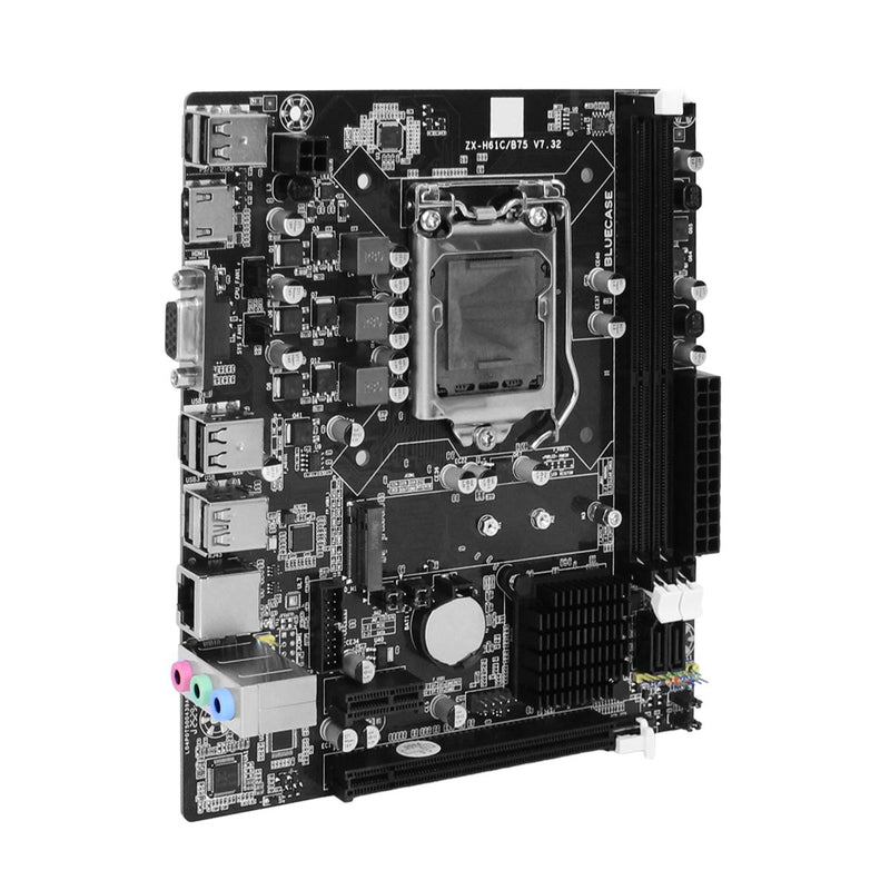 Placa Mãe Micro-ATX LGA1155 Bluecase com Suporte a 16GB DDR3, HDMI e USB 3.0 - BMBB75-D3HGU-M2