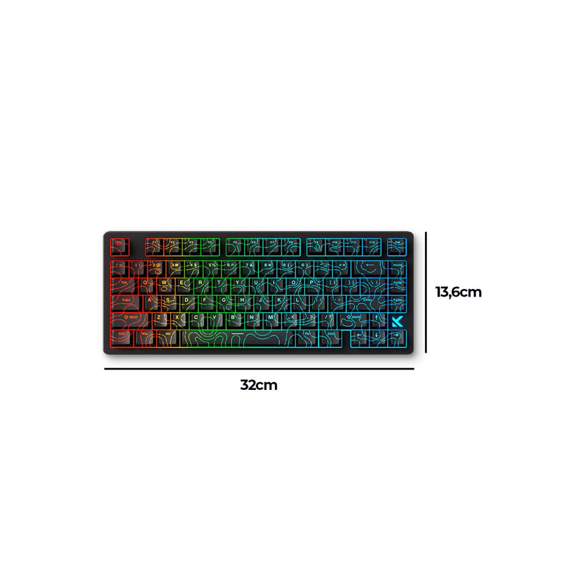 Teclado Rapid Trigger MCHOSE JET 75 Kailh Magnetic God Gamer