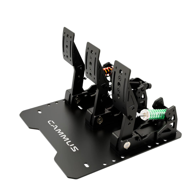 Pedais de Simulador Gamer PC Corrida Driving Cammus LC100 Ângulo Ajustável