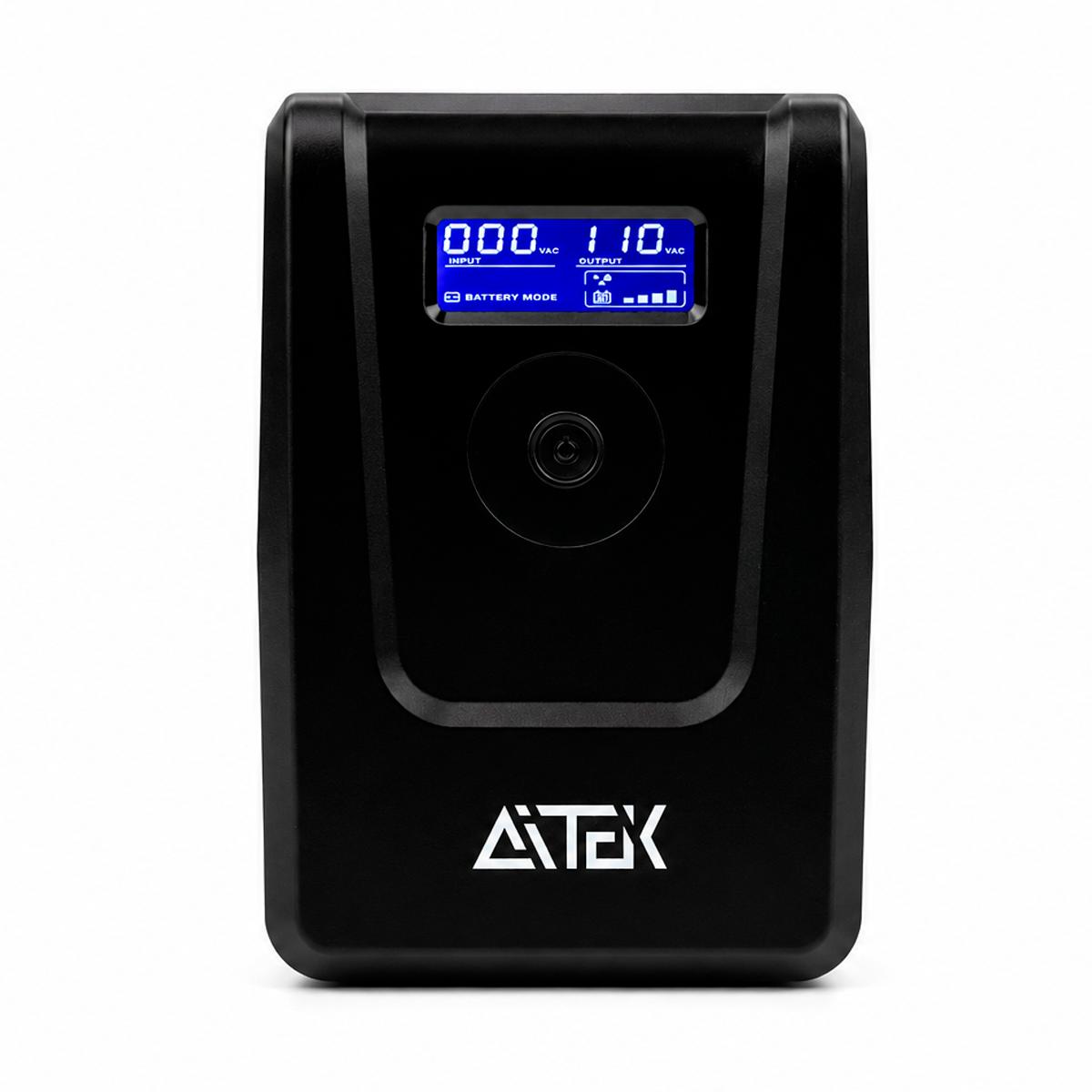 Nobreak Profissional 1200VA Aitek Senoidal 220V Para Workstation e NAS - ANB-122