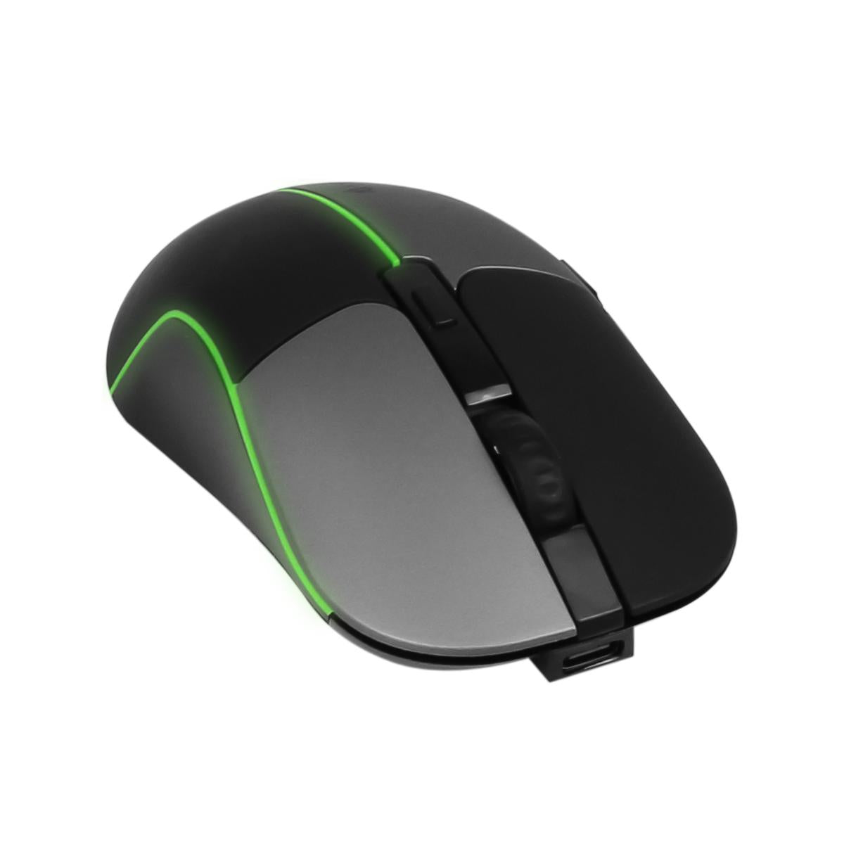 Mouse Gamer Anúbis Wireless Sem Fio Bluetooth Oberon RGB 1600 DPI Recarregável - KP-MU018