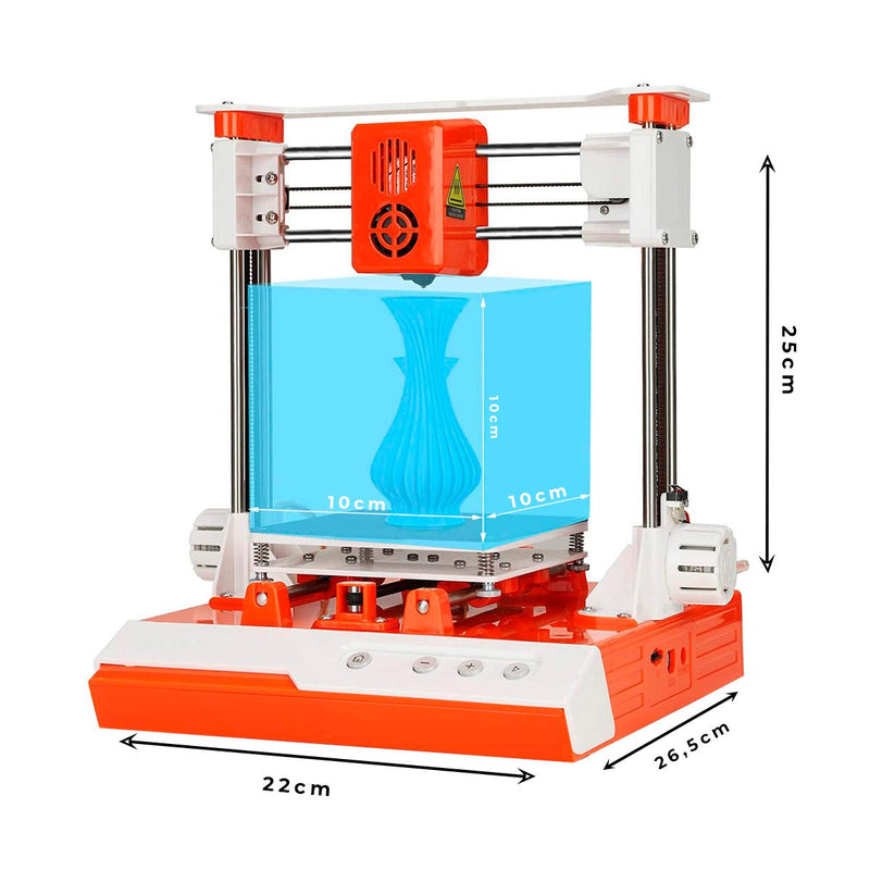 Impressora 3D Compacta Easythreed K1 12V Bivolt Alta Precisão - ED-K1