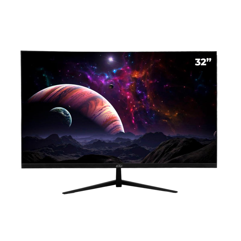 Monitor Gaming Curvo 32 Polegadas Aitek 2K 180Hz 1ms Displayport Performance Profissional - DELTA-M3222AC