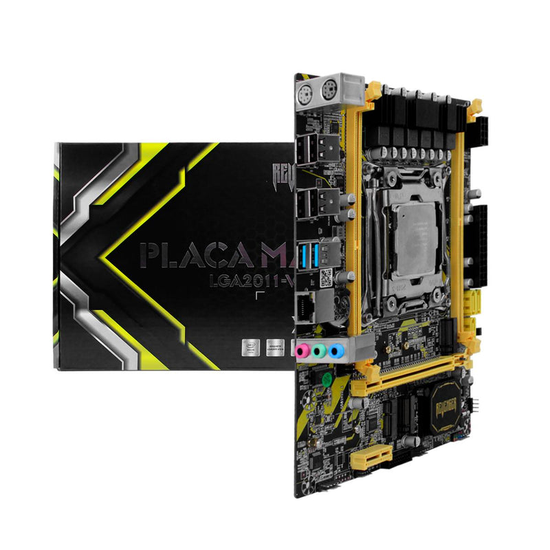 Placa Mãe X99 Revenger Chipset Intel LGA 2011-V3 DDR4 2666MHz NVME M.2 USB 3.0 Upgrade PC- G-X99C-50V4