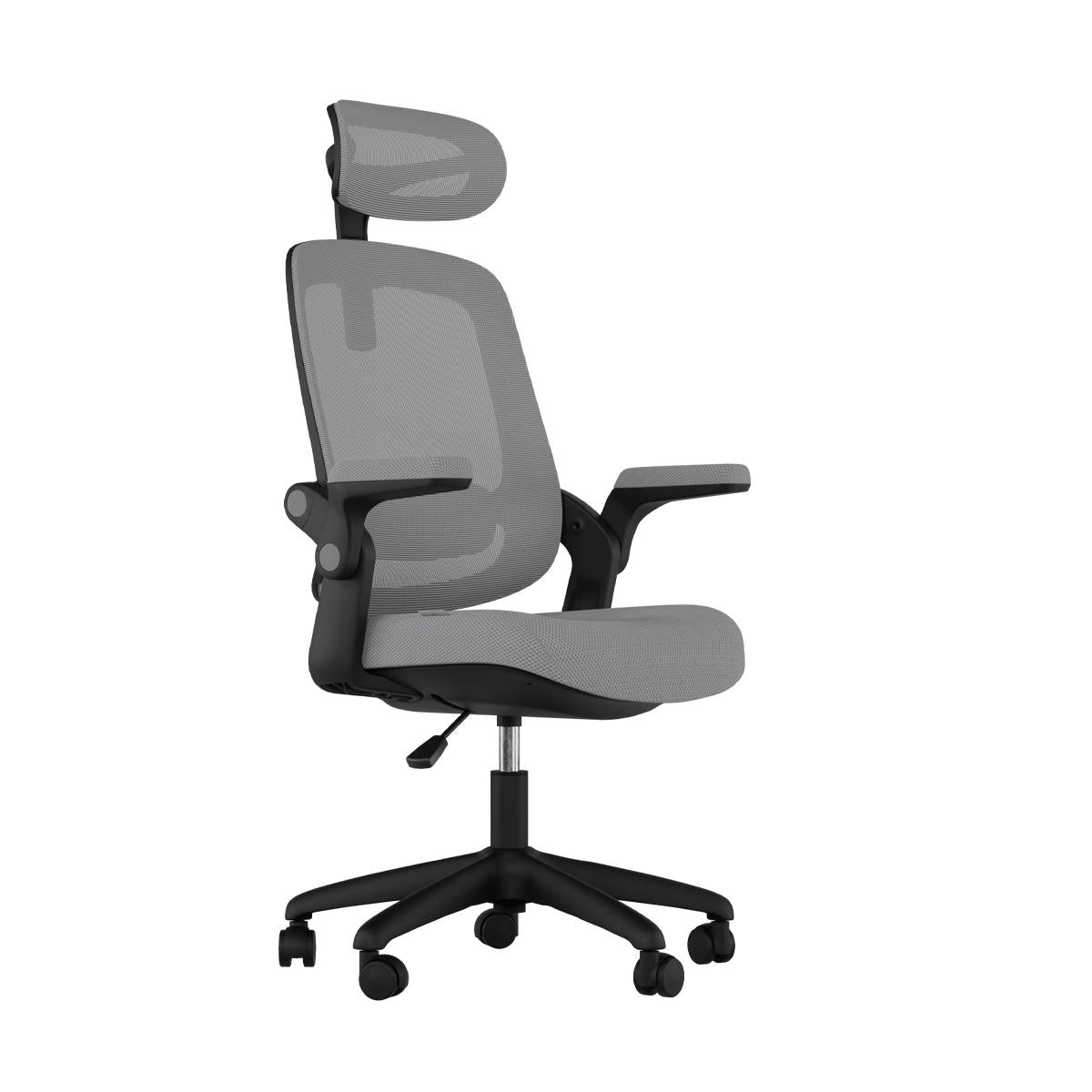 Cadeira Ergonômica Elements Astra com Ajuste Lombar Encosto Mesh Braços Retráteis