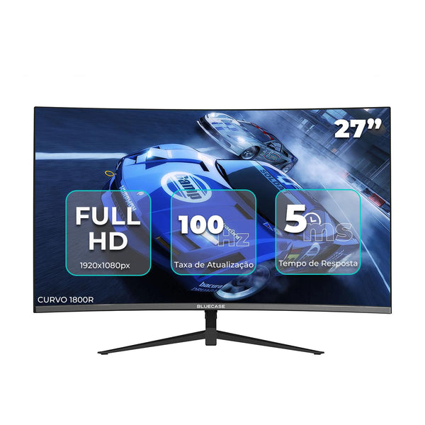 Monitor Gamer Bluecase 27 Pol Curvo 100Hz Full HD 5ms VA Adaptive Sync - BM27FFH3GC