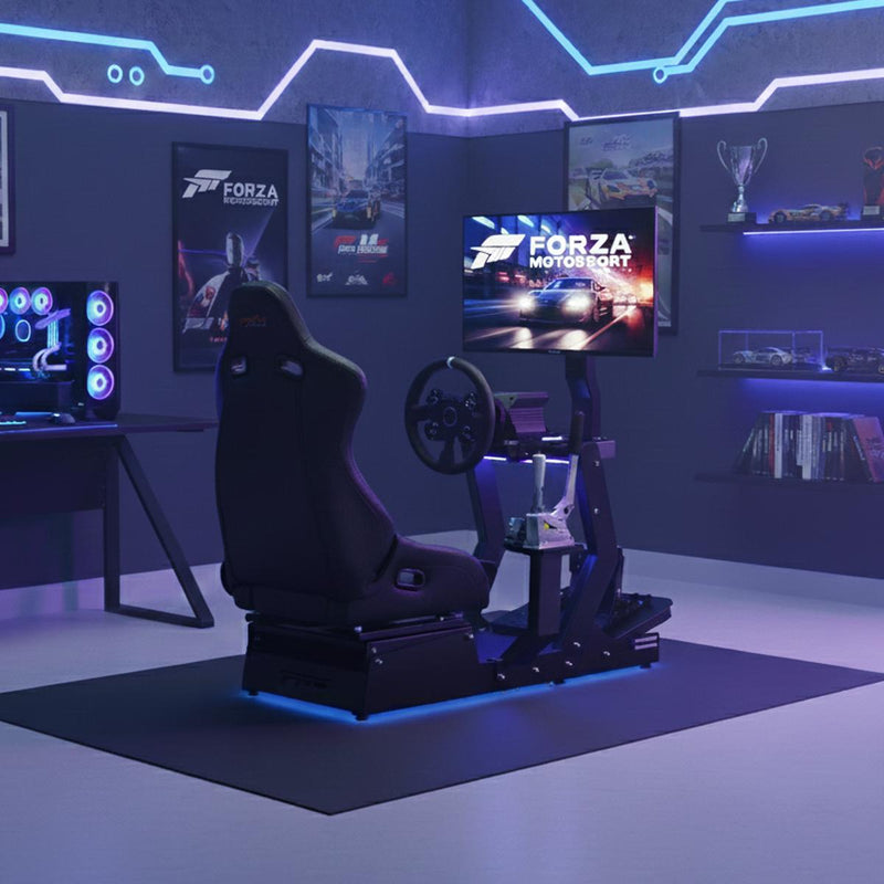 Cockpit Gamer Premium PXN CP02 para Simulação de Corrida com Banco Ergonômico - PXN-CP02