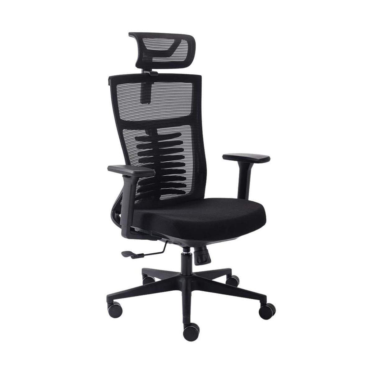 Cadeira Elements Vertta Preta Ergonômica Premium para Home Office e Escritório - ELEM-70048