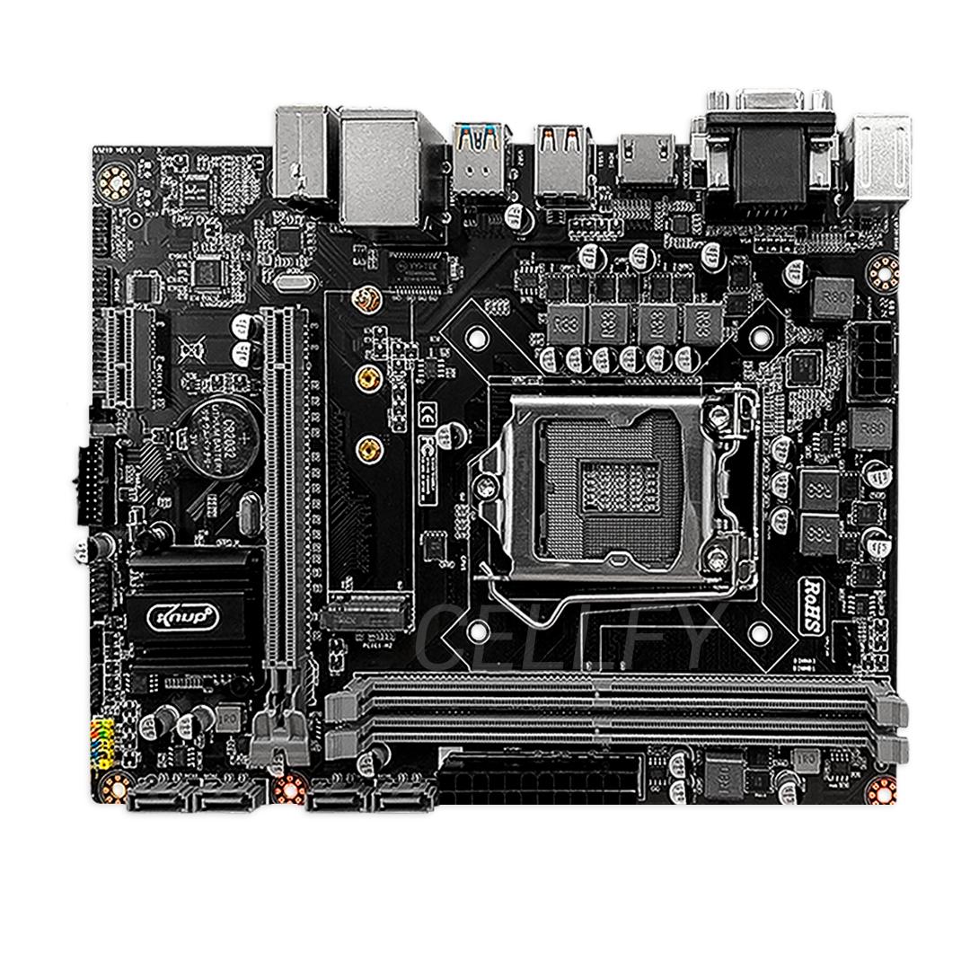 Placa Mãe LGA1151 Intel B250 DDR4 Knup Micro-ATX com HDMI NVMe SATA 3.0 - KP-B250