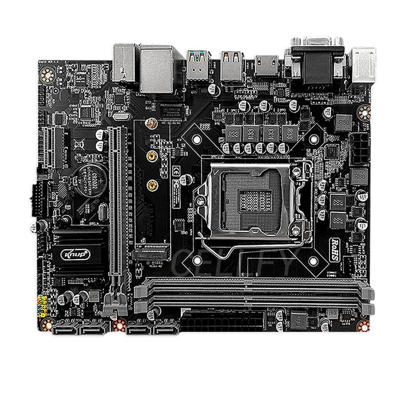 Placa Mãe LGA1151 Intel B250 DDR4 Knup Micro-ATX com HDMI NVMe SATA 3.0 - KP-B250