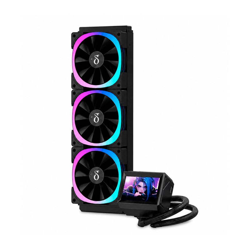 Water Cooler Lcd Rgb 360mm Silencioso Alta Performance 300W
