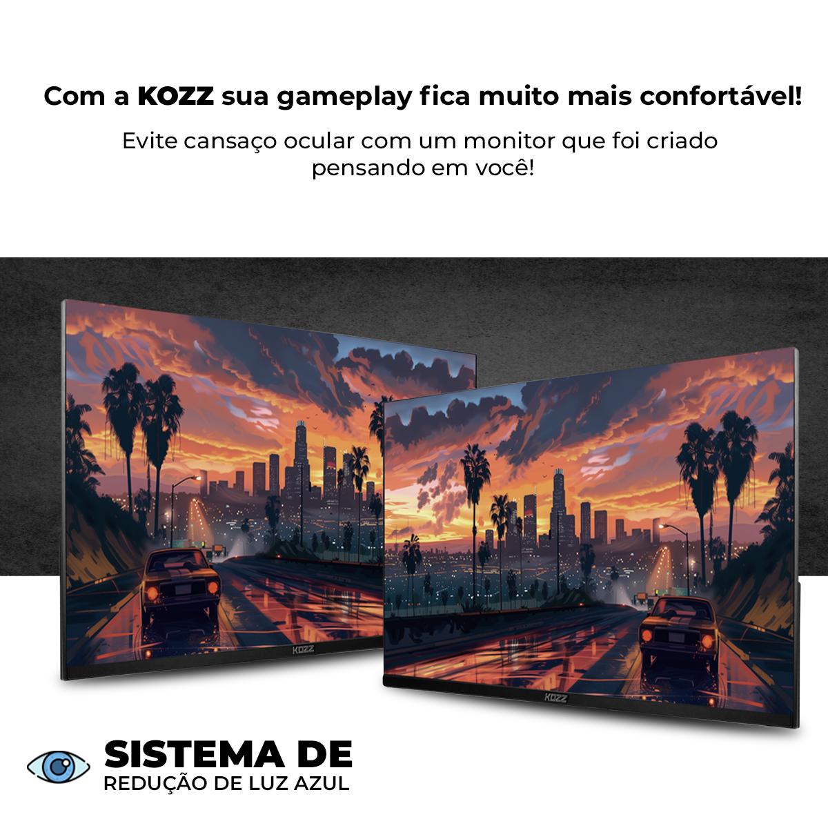 Monitor QHD 27 Polegadas Kozz 100Hz 5ms Imagens Nítidas para Gamer - KZ-M2715Q