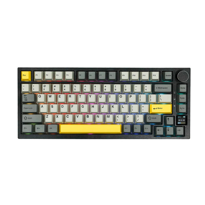 Teclado Gamer AJAZZ AK820 Pro Conexão Tri-Modo com RGB South-Facing