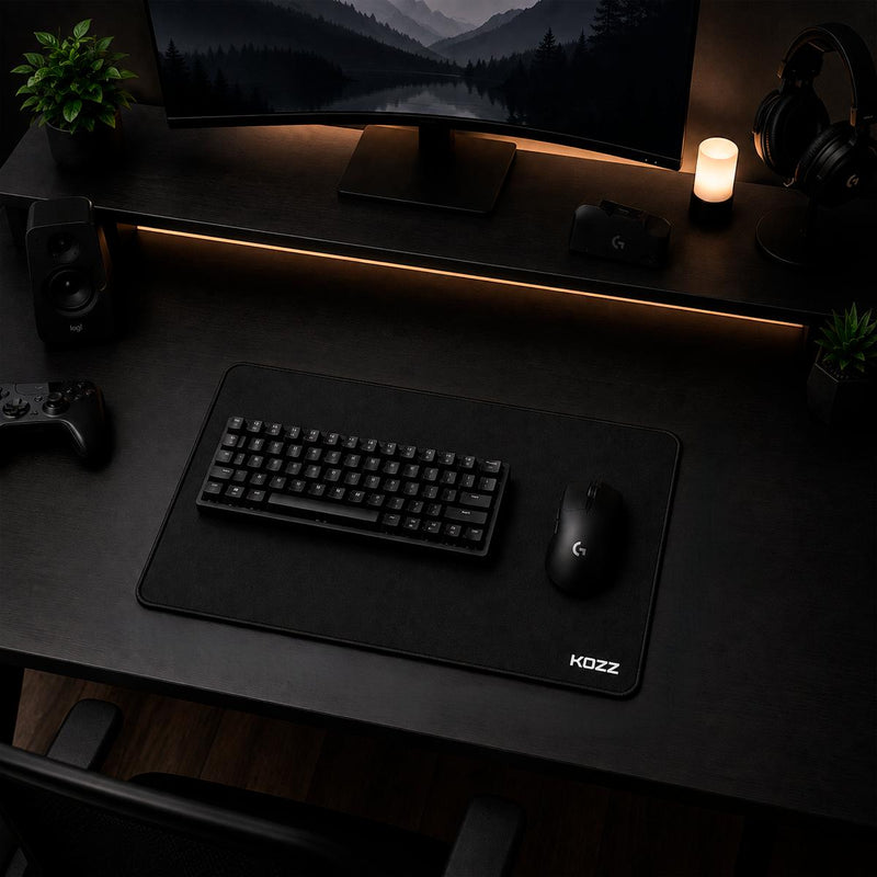 Mousepad Gamer 45x41cm com 4mm de Espessura Borda Costurada