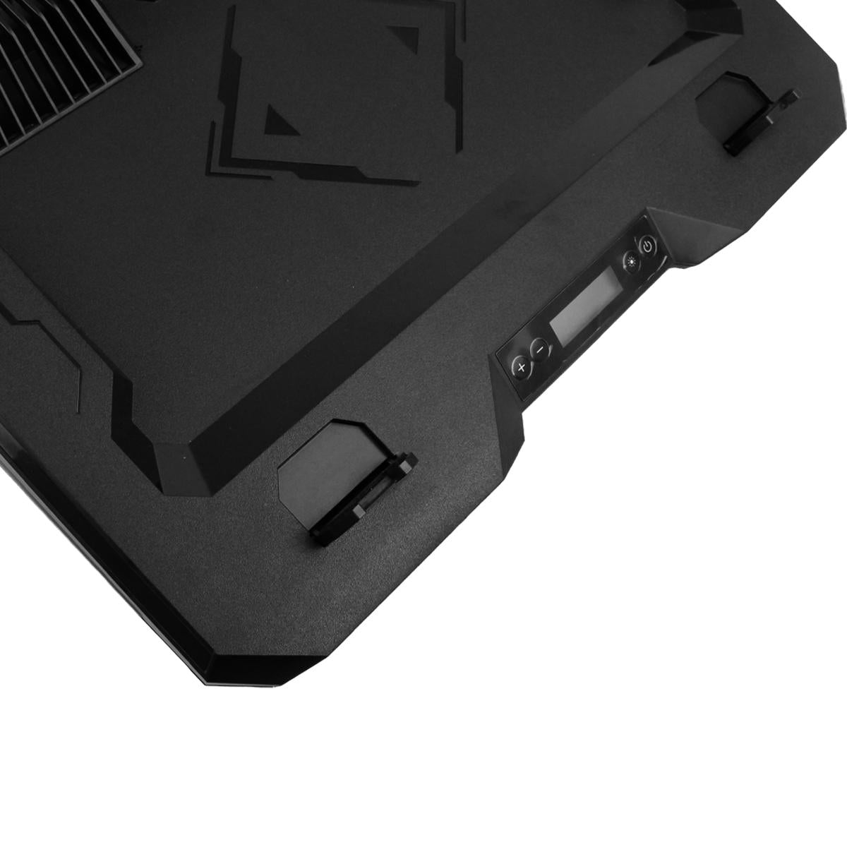 Base Notebook RGB Aitek com Ventoinha Turbo 7 Níveis de Altura Tela LCD Refrigeração Potente - DELTA-B3122GG
