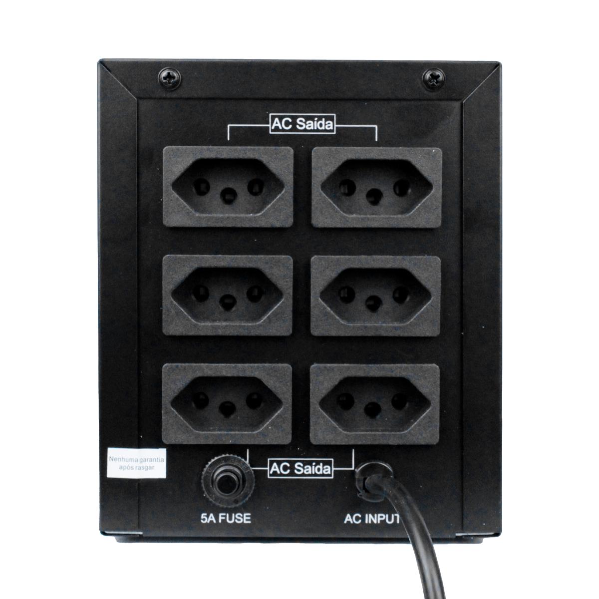 Nobreak 1500VA 900W 110V: Proteção Completa para PC, Servidores e Câmeras - OR-NL584