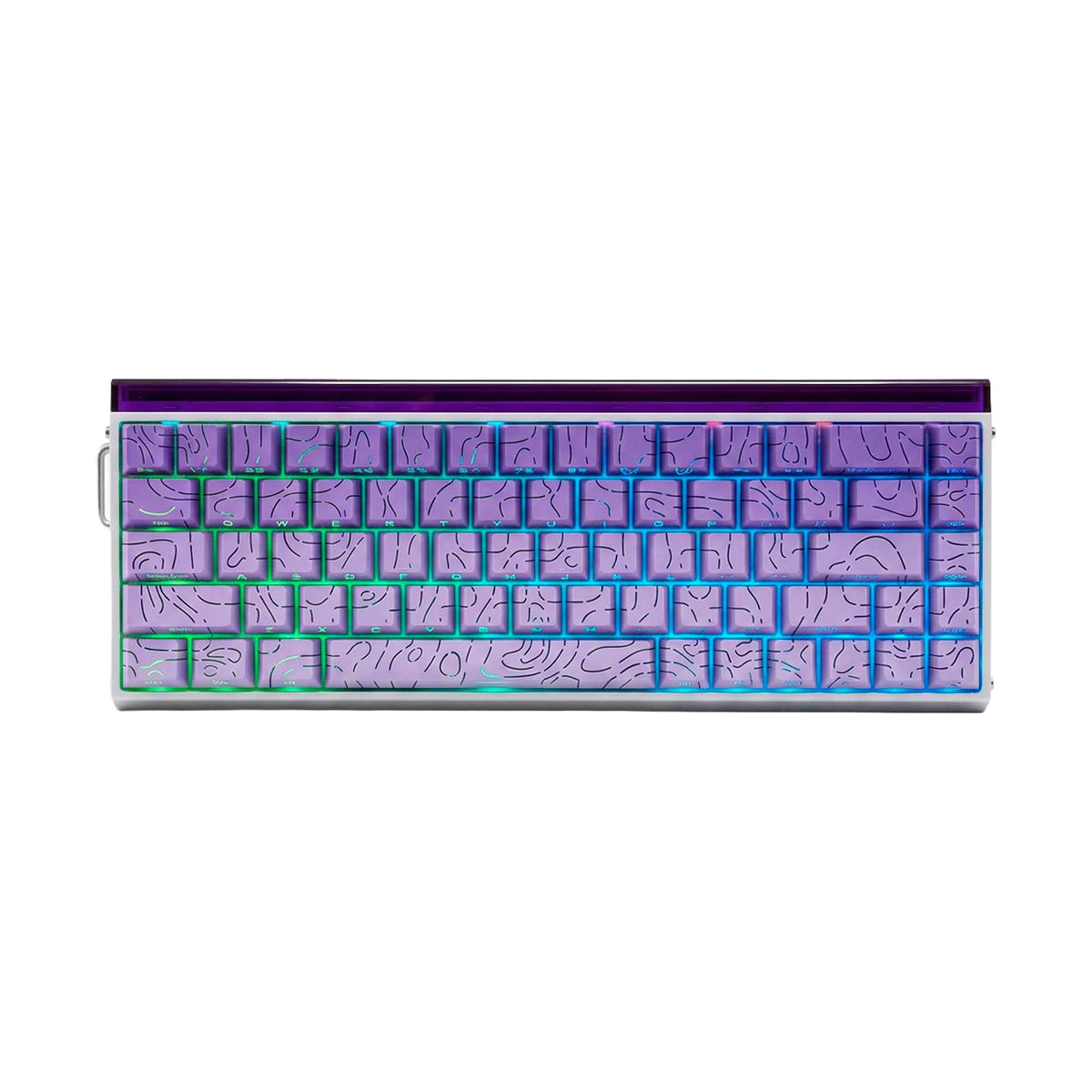 Teclado Gamer AULA Hero68 HE Hall Effect Premium Anti-Ghosting Total RGB Customizável